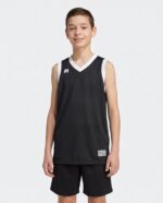 Youth Elite Basketball Jersey Powered By Coolcore worn by a model