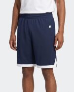 Elite Basketball Shorts Powered By Coolcore worn by a model
