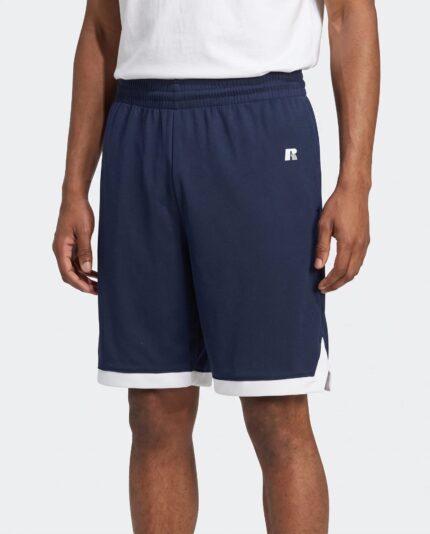 Elite Basketball Shorts Powered By Coolcore worn by a model