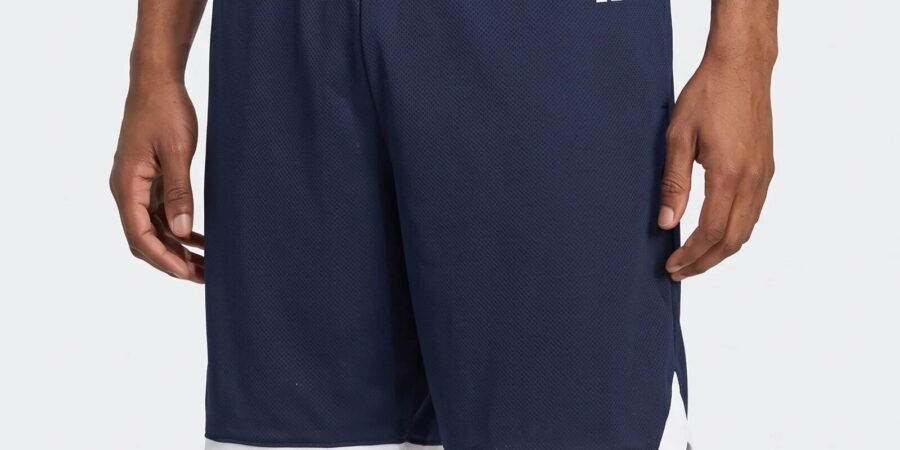 Elite Basketball Shorts Powered By Coolcore worn by a model
